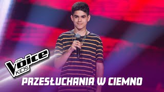 Igor Konieczny  quotThinking Out Loudquot  Przesłuchania w ciemno  The Voice Kids Poland 4 [upl. by Rollin]