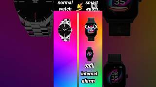 normal watch vs smart watch shortvideo [upl. by Bass]