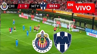 🔴 CHIVAS VS MONTERREY EN VIVO Y EN DIRECTO  LIGA MX APERTURA 2024 [upl. by Etam823]