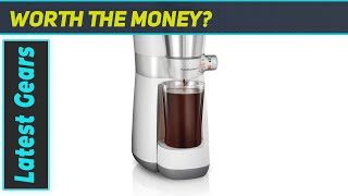 Hamilton Beach Convenient Craft Rapid Cold and Hot Brew Coffee Maker The Ultimate Coffee [upl. by Sivaj]