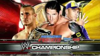 WWE Bragging Rights 2010 Matchcard  WWE World LIVE wweworldliveemonsitecom [upl. by Nediarb]