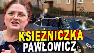 LIMUZYNĄ DO KOŚCIOŁA Krystyna Pawłowicz żyje jak KSIĘŻNICZKA Wszystko za pieniądze podatników [upl. by Enyledam]