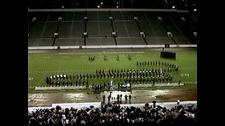 Cleburne High School Band 1987  UIL 4A State Marching Contest Finals [upl. by Ahsyas]