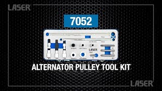 7052  Alternator Pulley Tool Kit [upl. by Yanarp]