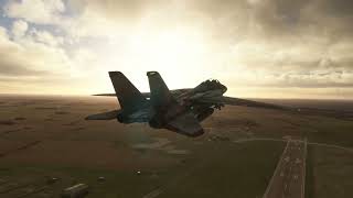 F14  Tuto navigation  ILS  MSFS [upl. by Llehcar]