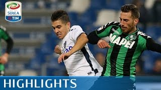 Sassuolo  Empoli  30  Highlights  Giornata 15  Serie A TIM 201617 [upl. by Laekim841]