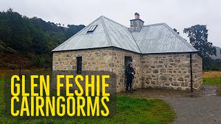 Scotlands Poshest Bothy Ruigh Aiteachain Bothy Glen Feshie Cairngorms [upl. by Namielus]