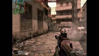 Call of Duty 4 Online Gameplay GTS 250 HD [upl. by Krishnah513]