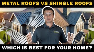 Metal vs Shingle Which is THE BEST ROOF for your Home [upl. by Aikenat775]