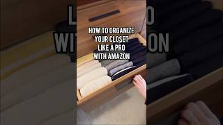 How to Organize Your Closet Like a Pro with Amazon 2024 [upl. by Samira]