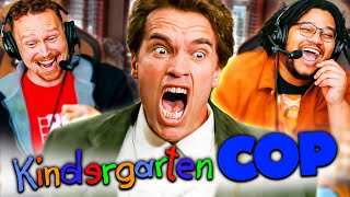 KINDERGARTEN COP 1990 MOVIE REACTION FIRST TIME WATCHING Arnold Schwarzennegger  Movie Review [upl. by Rausch]