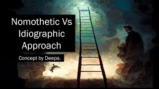 Nomothetic Vs Idiographic Approach  Geographical Thought  Philosophy of Geography  Geography [upl. by Nepets]