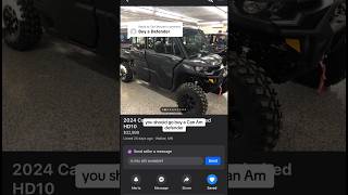 WHY A 2024 Canam Defender Is Better Deal Than A POLARIS RANGER canam polaris truck [upl. by Yrtsed]