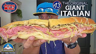 Jersey Mikes® The Original Italian Sub Review 🤌😍  1st Time Trying  theendorsement [upl. by Ilana]