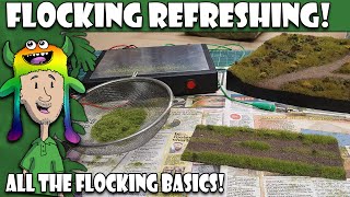 Refreshing my static grass flocking technique [upl. by Ellemrac]