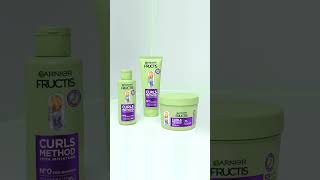 Îngrijirea părului creț cu Fructis Curls Method de la Granier [upl. by Aufa]