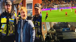 LUTON TOWN VS WBA VLOG BEER BACK GARDENS AND SEVERE HEADLOSS [upl. by Ronel333]