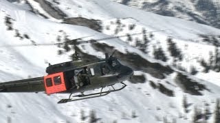 Bell UH1D Gebirgsflugtraining [upl. by Skye]