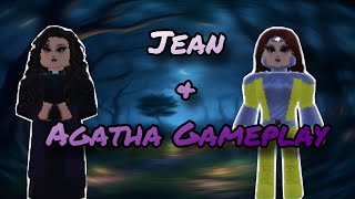 Jean amp Agatha Gameplay in Marvel Awakened Heroes  ROBLOX [upl. by Onitnevuj]