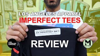 Los Angeles Apparel Imperfect Tees Review MUST WATCH [upl. by Connolly836]