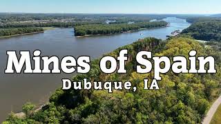 Mines of Spain in Dubuque IA  4K Aerial Tour [upl. by Ardaed]