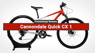 Rower Crossowy Damski Cannondale Quick CX 1  Prezentacja roweru [upl. by Aney]