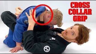 Control Your Opponent from Closed Guard with the Cross Collar Grip  Jon Thomas [upl. by Ynattirb]