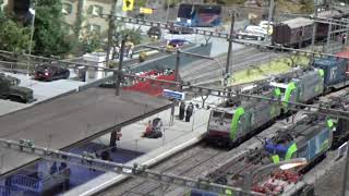 Schweizer modelbahn in HO  Swiss Model Trains  Zwitserse modelbaan [upl. by Arahc]