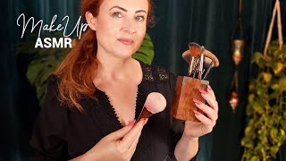 Doing Your MakeUp 💄 ASMR 💄 Lids Pots Brushing Soft Speaking [upl. by Angy]