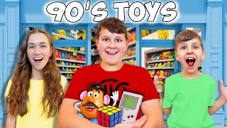 We bought our KIDS VIRAL 90s Toys [upl. by Aisorbma]