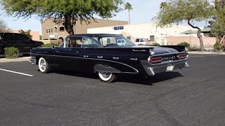 1959 Pontiac Bonneville in Black Paint amp Engine Sound on My Car Story with Lou Costabile [upl. by Moht]