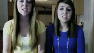 Demi Lovato quotDont Forgetquot by Megan and Liz Accapella  MeganandLiz [upl. by Vatsug992]