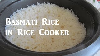 How to Cook Basmati Rice  Rice Cooker Recipes  الرز البسمتي بقدر الرز الكهربائي  Recipe165CFF [upl. by Secnarf]