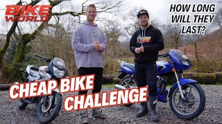 Cheap Bike Challenge With Sam Pilgrim vs Chris Northover  How Long Will They Last [upl. by Starlene]