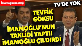 Tevfik Göksu Ekrem İmamoğlunun Taklidini Yaptı İmamoğlu Çılgına Döndü [upl. by Sipple297]