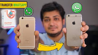 The Quickest Way to Transfer Backup amp Restore WhatsApp Android To iPhone  Tenorshare iCareFone [upl. by Pearle756]