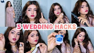 5 wedding hacks you must try शादी makeup weddingday weddinghacks ssglamblush [upl. by Zilla]