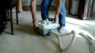 Sears Kenmore vacuum model 2441 two speed with Magicord [upl. by Adrell]