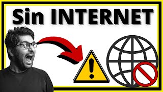 🟡 2 FORMAS de SOLUCIONARLO ⚠️ ▶ SIN CONEXIÓN a INTERNET en WINDOWS 🚫 RED no IDENTIFICADA 👍 [upl. by Tegirb]