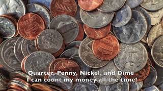 The Coin Song  Learn to identify US coins [upl. by Hrutkay]