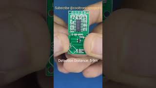 सबसे छोटा amp मस्त RADAR Sensor RADAR sensor module arduino diy arduinoboard ytshorts shorts [upl. by Schafer363]