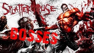 splatterhouse 2010 all boss fights [upl. by Oigolue]