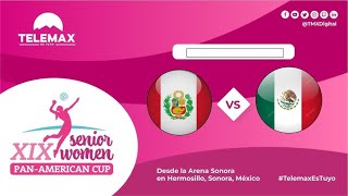 Copa Panamericana Femenino Voley 2024 Perú vs Mexico [upl. by Aicnatsnoc]