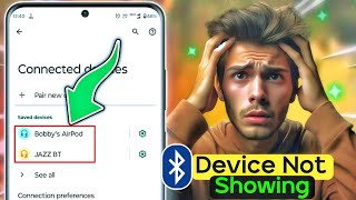 bluetooth device not showing problem bluetooth earbuds device not showing earbuds connect problem [upl. by Gavrilla]