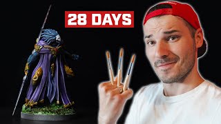 I Tried Painting Board Game Miniatures for a Month [upl. by Ertha]