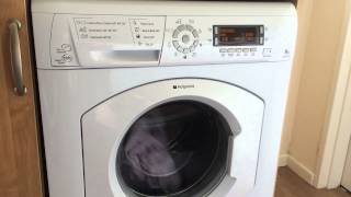 Hotpoint washing machine WMAO8363P review [upl. by Adlay]