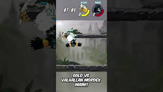 Valhallan Mordex vs Gold Mordex WHO WINS shorts brawlhalla [upl. by Annaeiluj724]