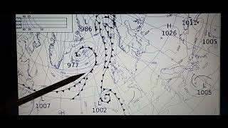 Synoptic Chart weather weatherforecast weatherreport meteorology weatherupdate [upl. by Artekal]