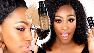 BRAND NEW  MILANI 2 IN 1 FOUNDATION amp CONCEALER REVIEW  Shlinda1 [upl. by Enorel176]