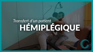 Transfert dun patient hémiplégique [upl. by Scheider]